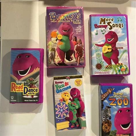 Find more Barney Vhs Tape Lot for sale at up to 90% off