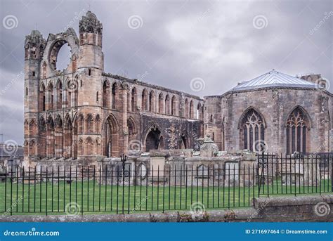 Elgin Cathedral A Historic Ruin In Elgin Moray North East Scotland