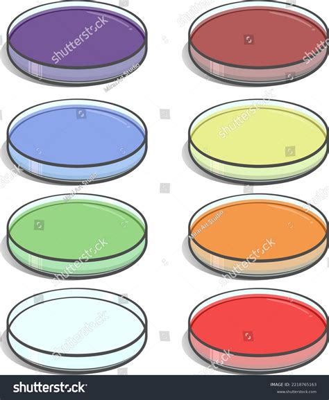 Agar Plate Over Royalty Free Licensable Stock Vectors Vector Art