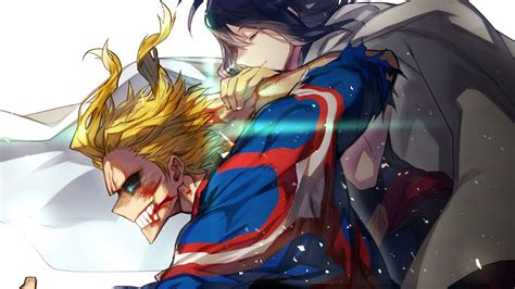 All Might Toshinori Yagi Nana Shimura My Hero Academia Boku No Hero Academia Anime