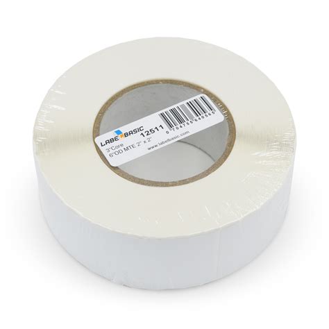 X Matte Inkjet Label Rolls Labels Per Roll Inch Core