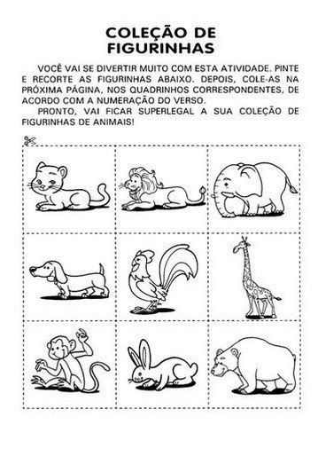 Animais 45 Atividades E Desenhos Colorir Imprimir Portal Escola