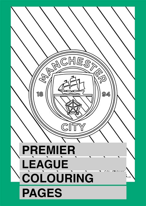 Premier League 22 23 Teams Colouring Pages Colouring Crafts