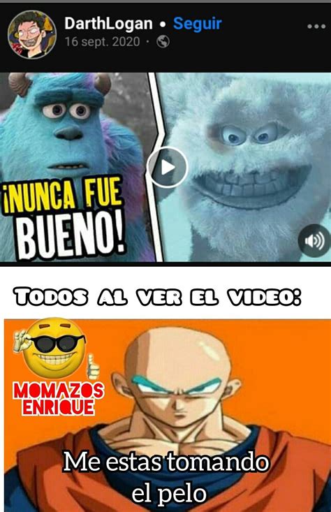 An Image Of Two Cartoon Characters With Caption In Spanish