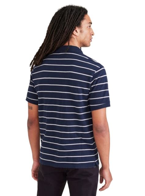 Ripley POLO MANGA CORTA ALGODÓN HOMBRE DOCKERS AZUL T3