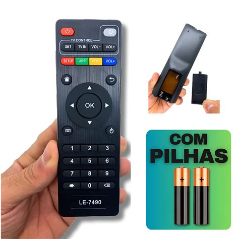 Controle Remoto Tv Box Universal K Mx Tx Tx Tx Mxq Pro Shopee Brasil