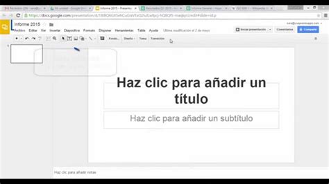 C Mo Es La Interfaz De Las Presentaciones De Google Drive Youtube