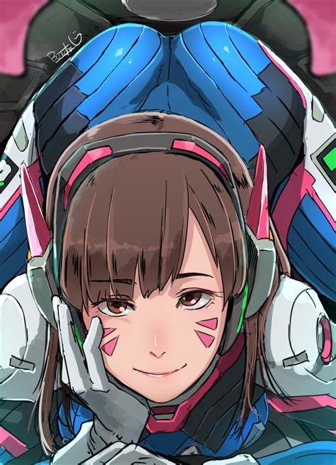 D Va Overwatch And More Drawn By Butcha U Danbooru