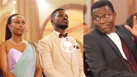 Kattikiro Mayiga Ne HE Bobi Wine Basisinkanye Mu Church Ku Christmas