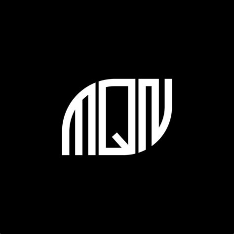 MQN letter logo design on black background. MQN creative initials ...