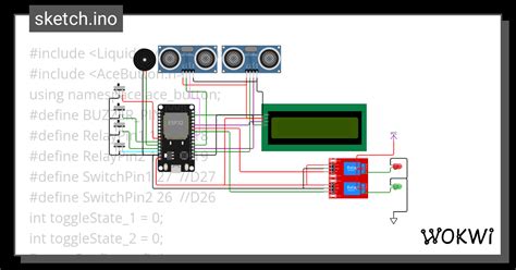 Water Level Wokwi Esp Stm Arduino Simulator