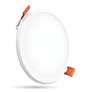 Crompton W In Color Led Recessed Round Panel Light Pack Of