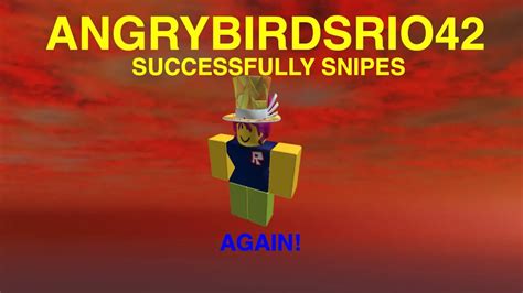 ROBLOX: Sniped my 16th ID Snipe!