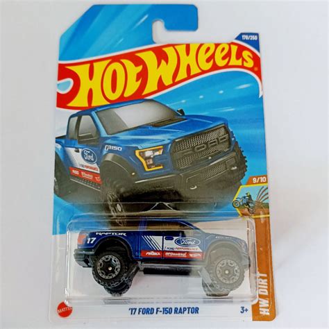 Jual Hot Wheels Ford F Raptor Biru J Shopee Indonesia