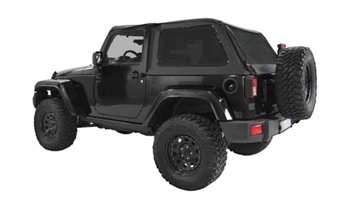 Bowless Soft Top Kit Jeep Wrangler Jk 2 Doors Jeepparts