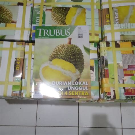 Jual Majalah Trubus Edisi 640 Maret 2023 Durian Lokal Unggul Di 4