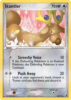 Stantler | EX Unseen Forces | TCG Card Database | Pokemon.com