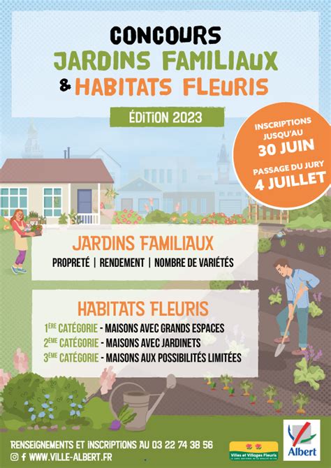 Concours Jardins Familiaux Et Habitats Fleuris Ville D Albert