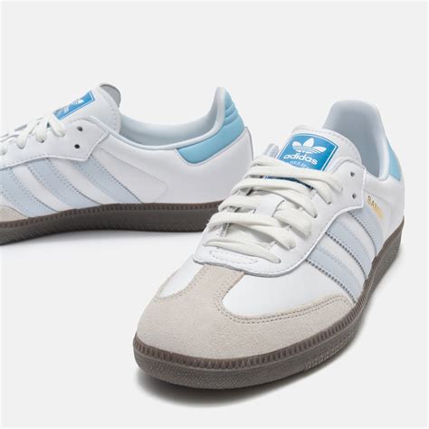 Adidas Originals Sneaker Samba OG Core White Halo Blue Gum