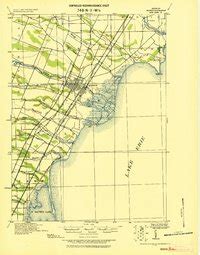 1914 Map Of Monroe Michigan High Res Pastmaps