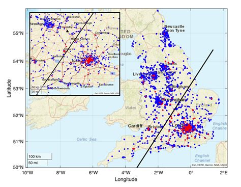 Uk Era Mathematicians Work Out The North South Divide Where Greggs Meets Pret And Waitrose