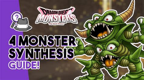 Monster Synthesis Guide Get Psaro The Manslayer Dragon Quest