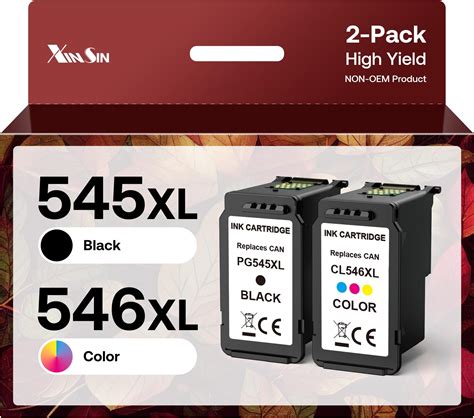 Xinsin Remplacement Pour Canon Pg Xl Cl Xl Cartouches D Encre