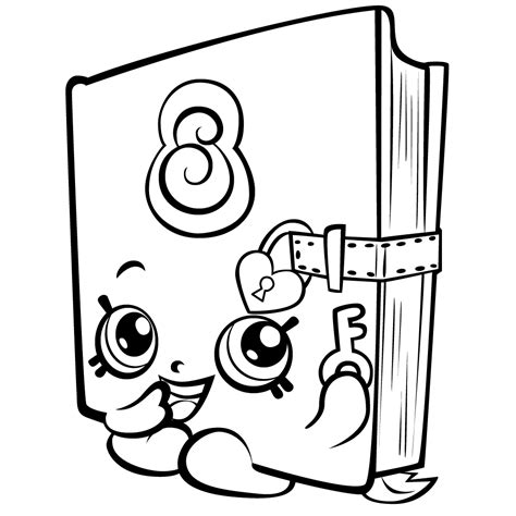 Shopkins Coloring Pages - Best Coloring Pages For Kids