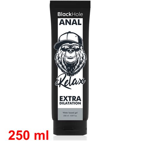 Lubricante Dilatador Anal Black Hole Ml