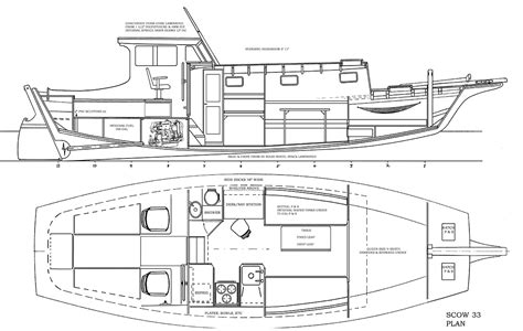 Scow 33 Power Cruiser Parker Marine Enterprises