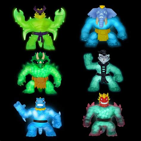 Heroes Of Goo Jit Zu Glow Shifters Sortiment