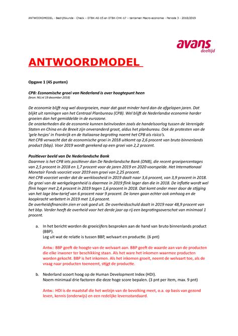 Proef Oefen Tentamen Februari Vragen En Antwoorden