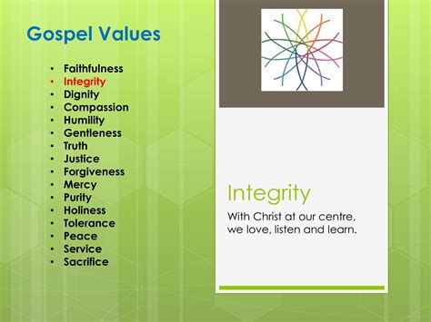 Gospel Values Our Lady And St Joseph Catholic Primary School