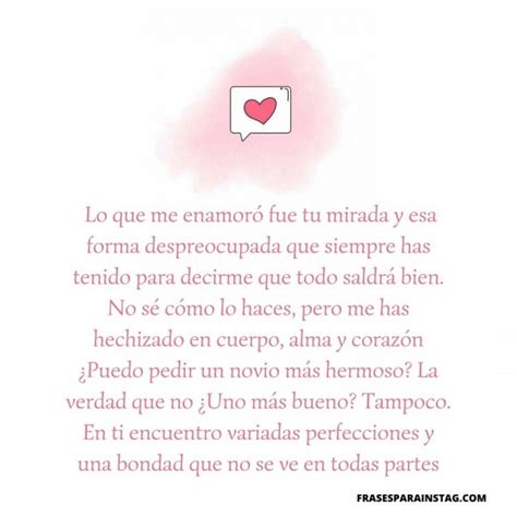 Descubrir 69 Imagen Frases De Amor Para Mi Novio Cartas Abzlocal Mx