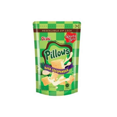 Jual OISHI PILLOWS COCOPANDAN BAG 110 GR Shopee Indonesia