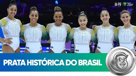 TODAS AS APRESENTAÇÕES DO BRASIL PRATA POR EQUIPES NO MUNDIAL DE