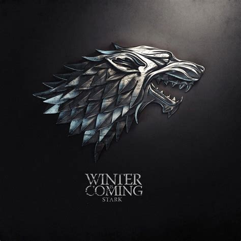 The Dire Wolf Of House Stark Excellent Iphone Background Game Of