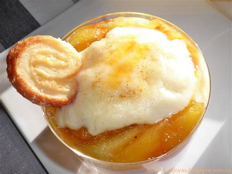 Vasitos De Manzana Caramelizada Y Crema Catalana Mis Dulces Joyas