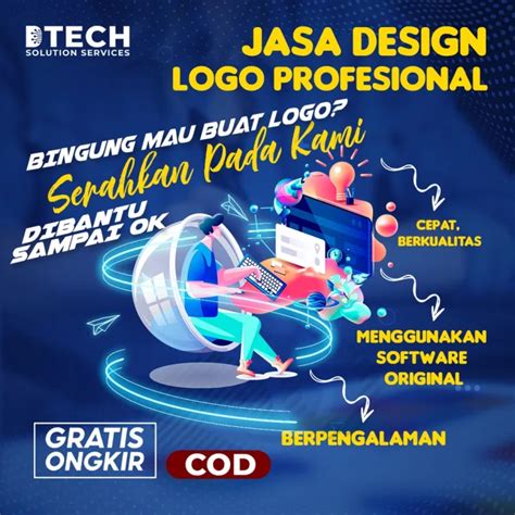 Jasa Desain Logo Profesional Lazada Indonesia