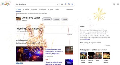 Google Que Dia É O Ano Novo - Ano Novo Lunar ganha homenagem no Doodle do Google