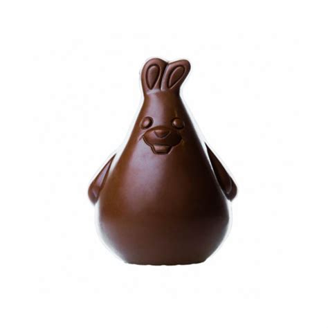 Lapin de Pâques 75g au chocolat noir 70 Bio Devis sur mesure