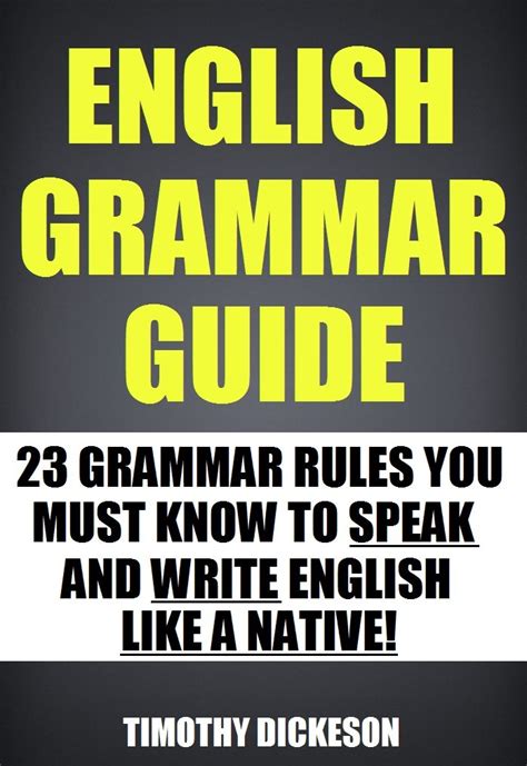 English Grammar Guide 23 Grammar Rules You Must Know To Speak And