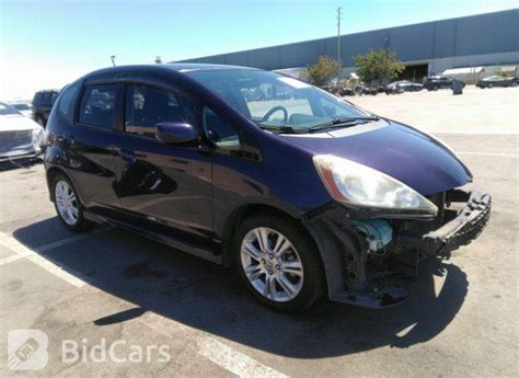 2009 Honda Fit Sport JHMGE88439S038845 Bid History BidCars