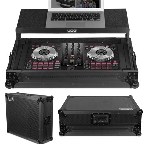 Udg Ultimate Flight Case Multi Format Xl Black Mk Plus Laptop Shelf