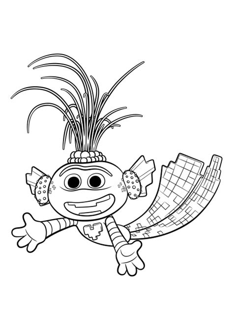 Trolls World Tour Coloring Printable