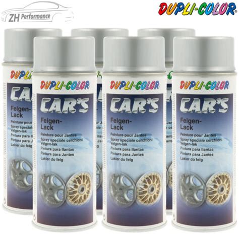 X Dupli Color Cars Lackspray Felgensilber Felgenlack Silber Ml Ebay