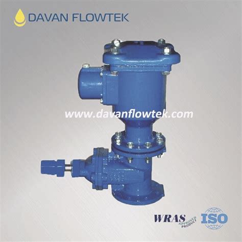 Ductile Cast Iron Automatic Single Orifice Water Pn16 Flanged Air