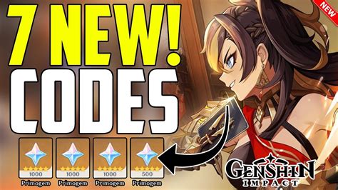 All New Genshin Impact Redeem Codes 2024 Genshin Impact Codes 2024 Genshin Codes Youtube