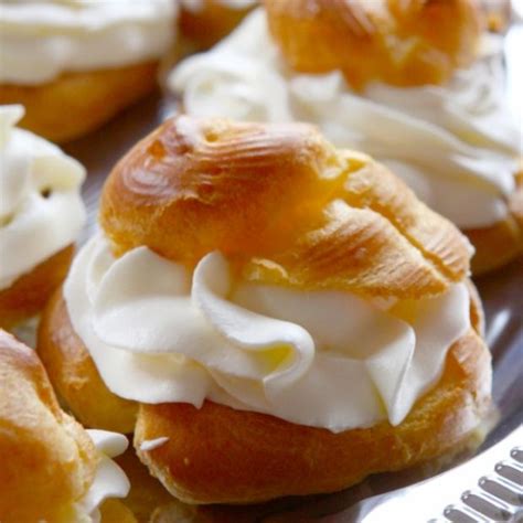 Easy Cream Puffs Recipe From Grandmothers Kitchen Decadent Desserts Just Desserts Delicious