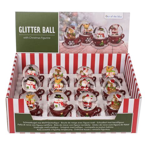 Polyresin Snow Globe Christmas Figurines Out Of The Blue